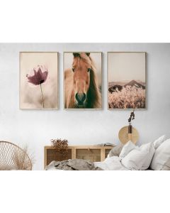 Quadro Decorativo cavalo Amimais  , decoração casa Quadro Decorativo Cavalo tamanho grande Decoração para sala casa cozinha quarto Quadro decorativo Cavalo Moderno Decoração sala Quarto Retro arte #21