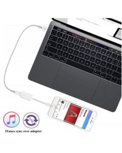 Adaptador Para Iphone Entrada Para Fone e Carregador