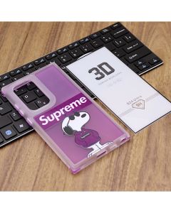 Capa Estampada Personagens Para Galaxy S24 ULTRA com Película Vidro 3D c/ digital