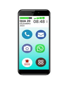 SMARTPHONE VOVÔ&VOVÓFONE 4G 32GB TELA 6.0 BOTÃO SOS ZAP ZAP