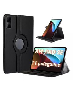 Kit Completo Capa Giratória + Película + Caneta Para Xiaomi Redmi Pad SE 11 Polegadas