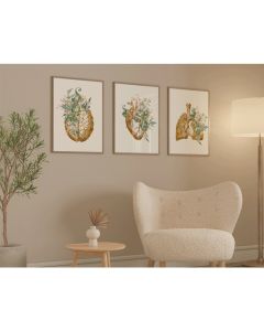 Quadro Decorativo Anatomia Humana, decoração casa Quadro Decorativo Medicina Minimalista tamanho grande Decoração para sala casa cozinha quarto Quadro decorativo Corpo Humano abstrata Moderno Decoração Corpo Humano Retro arte #54