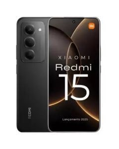 Smartphone Xiaomi Redmi 15 4G 6GB 8GB 128GB 256GB Tela 6,9" 144Hz,  Preto Cinza Roxo 7.000 mAh