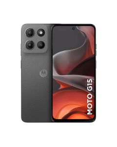 Smartphone Motorola  G15 256GB - Grafite, 12GB Ram Boost, Câmera 50MP, Selfie 8MP e Tela 6,7"