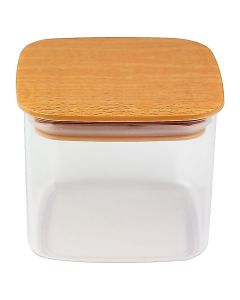 Pote Mantimentos Hermético Quadrado Super Vedação Transparente de 500ml, 800ml ou 1200ML Multiuso