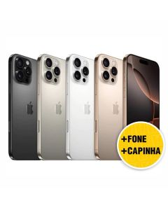 CELULAR IPHONE 16 PRO E 16 PRO MAX ORIGINAL (VITRINE)