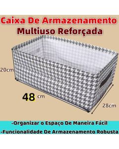 Caixa De Armazenamento Multiuso Reforçada Top Rio De Roupas Intimas Reforçado Multiuso Organizador