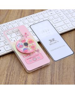Capa Estampada Suporte Para RM NOTE 13 PRO 5G com Película Vidro 3D
