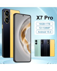 Smartphone X7 Pro 4G De 7.3 Polegadas-16 Gb De ROM , Android 15 , Tela Grande HD