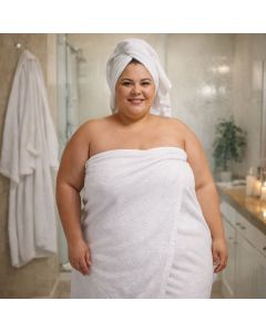 Toalha de banho plus size, tamanho king!