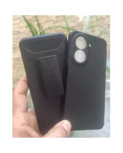Capa suporte cinto cinturaXiaomi Redmi A5 4G com capa silicone com camurça