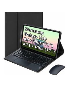 Capa Teclado Touchpad Mouse Para Galaxy Tab A9/a11+plus 11''