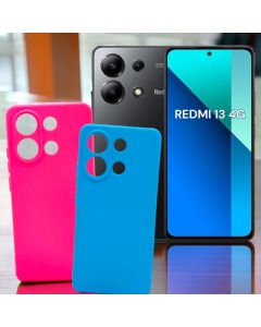 Capa De Silicone Interior Aveludada XM Redmi 13 4G