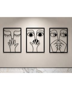 Quadro decorativo para paredes em MDF  3mm - decore seu ambiente com sofisticação