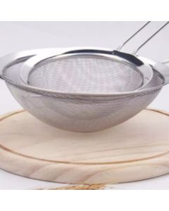 OFERTA Peneira Coador Suco, Farofas Em Aço Inox Cozinha Multiuso Universal Vários Tamanhos