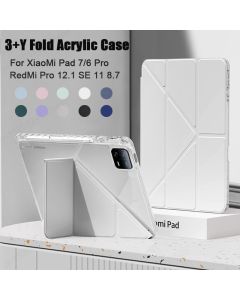 Para Xiaomi RedMi Pad 2 SE 11 8.7 Pro 12.1 Polegada Caso Acrílico Volta Tablet Capa Mi 7 6 5 11 " 11.2 " Despertar/Sono