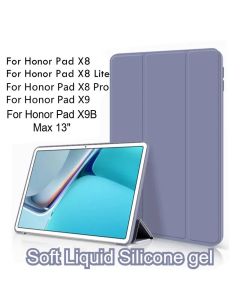 Capa De Silicone Líquido Macio Com Sensação De Pele Para Honor Pad X9B X10 Pro Max 13 X8 X9 Couro PU
