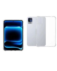 Capa Para Tablet iQOO Pad Ultra 8.8 " 2026 À Prova De Choque TPU Anti Queda Escudo Protetor Recortes Precisos Transparen