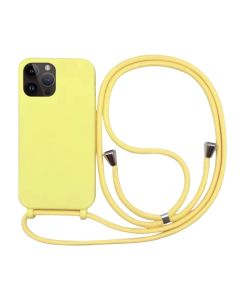 Capa com Alça para iPhone - Amarelo (OFERTA)
