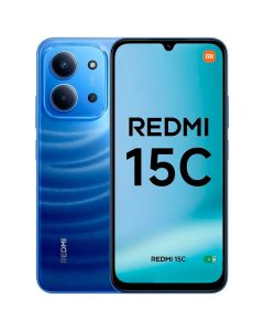 Smartphone Xiaomi Redmi 15C 4GB/128GB – Tela 6,9″, Azul, Dual SIM LTE