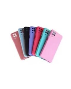 Capa Capinha Anti Impacto Proteção Câmera Samsung Galaxy A12  com camurça dentro Película 3D