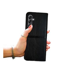 Capinha Capa Carteira De Luxo Para Galaxy A26 + Pel Vidro 3d
