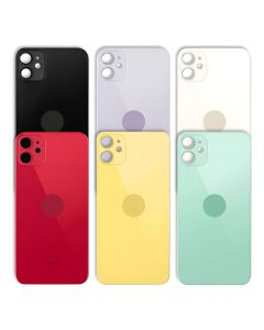 Tampa Traseira Vidro Para iPhone 11 Com Furo Maior