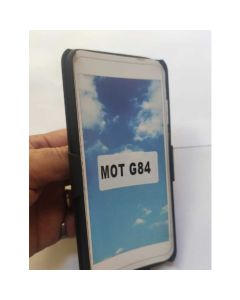 Capinha Capa Suporte Cintura Pra Motorola Moto G84 Preta