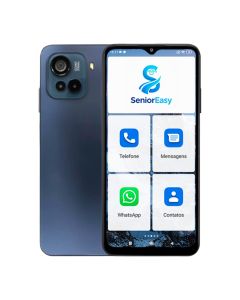 Smartphone SeniorEasy 128GB/4GB RAM 4G - Telefone com Teclas Grandes e sitema para Idosos!