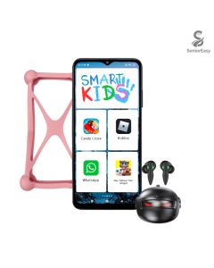 Smartphone SeniorEasy SmartKids 128GB/4RAM – Câmeras Frontal e Traseira para Fotos Divertidas