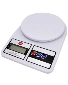 1 Balança Digital De Cozinha Funciona com 2 pilhas AAA (palito)