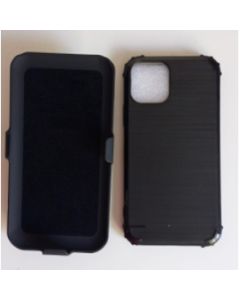 Capa Capinha Suporte Belt Clip De Cintura iPhone 11 Pro Com Capa Reforçada de Silicone Anti Impacto Anti tombo