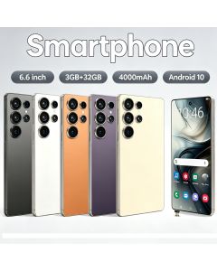 Smartphone 4G desbloqueado com caneta embutida 6,6 3+32GB Android 10.0 Dual SIM TF desbloqueio facial 4000mAh
