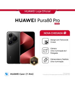 HUAWEI Pura 80 Pro | Celular | 12GB+512GB | Câmera Ultra-iluminação de 1 Polegada | 5170 mAh