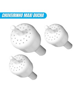 Kit 3 Chuveirinho Maxi Ducha Desviador Original Branco Banho Lorenzetti Manual Para Mangueira