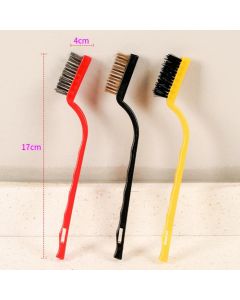 Conjunto 3 Escovas Multiuso Cerdas De Aço Nylon Multiuso Universal