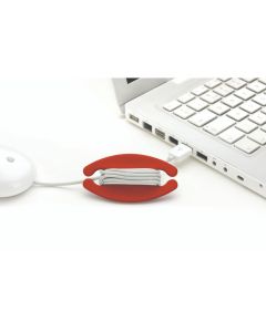 Organizador de Cabo médio Vermelho  Bobino