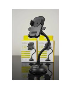 Suporte de Celular Veícular GPS Carro Caminhão Portátil Giratório 360° Ajustável Flexível Ventosa