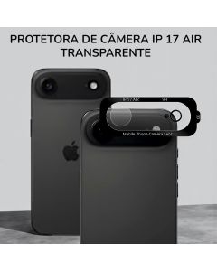 Protetora De Câmera Transparente Premium Para Ip 17 Air