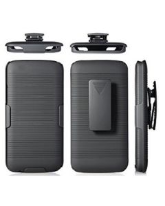 Capa Capinha Suporte para galaxy A32 5g Cinto Cintura belt Flip +pelicula 3d