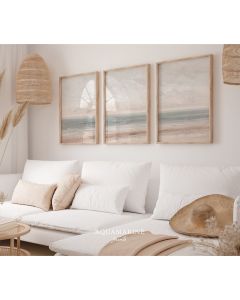Quadro Decorativo Folhas Tropical Botânico minimalista