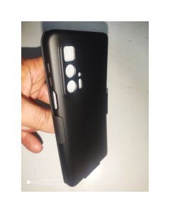 Capinha Case Motorola Moto EDGE20 Pro  Preta + Suporte Cintura Com Capa de Silicone da Camurça Reforçada antishok