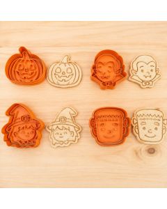 Cortador GRANDE Sanduiche pão para lancheira Lanche Halloween dia das bruxas 9cm
