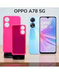 Capa Silicone Proteção De Câmera Para Oppo A78 5G