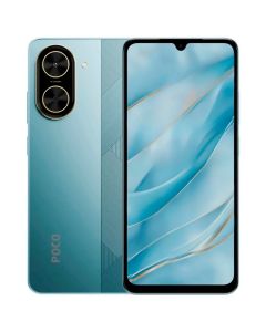 Smartphone Celular Xiaomi Poco C71 128gb 4gb Ram + 4 ram virtual 120Hz Octa-core Azul