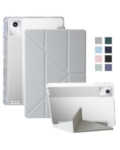 Para Lenovo Tab M11 Caso 11 " Acrílico Claro Duro Suporte Traseiro Capa Inteligente Funda M11 Xiaoxin Pad 2024 Com De Ca