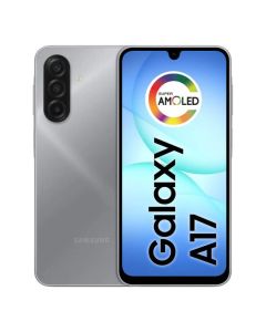 Smartphone Samsung Galaxy A17 4G 4GB RAM 128GB RAM NFC Tela 6,7" Super AMOLED Câmera 50MP Cinza