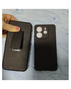 Capa+ Suporte Cintura Case Redmi Note 14 4g