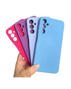 Capa Capinha Case De Proteção Aveludada Para Samsung A25 5g+PELICULA 3D