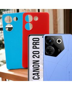 Capa de Silicone Aveludada Tecno Camon 20 Pro